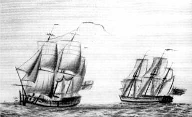 HMS Dolphin and HMS Swallow