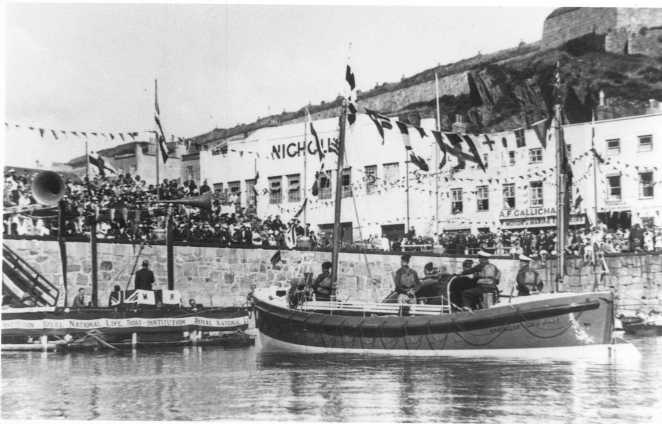 The Howard D at her naming ceremony in 1937